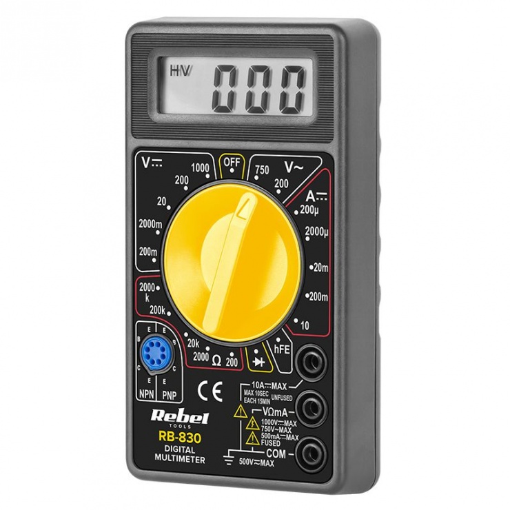 Multimetru Universal MIE-RB-830 OEM | Precizie