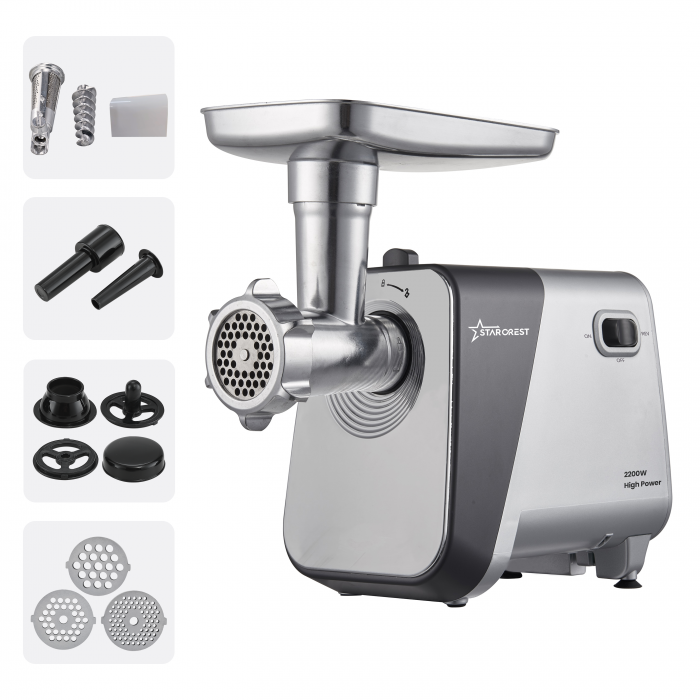 Mașină de tocat STARCREST SMG-2250S, 2200W, 3 site
