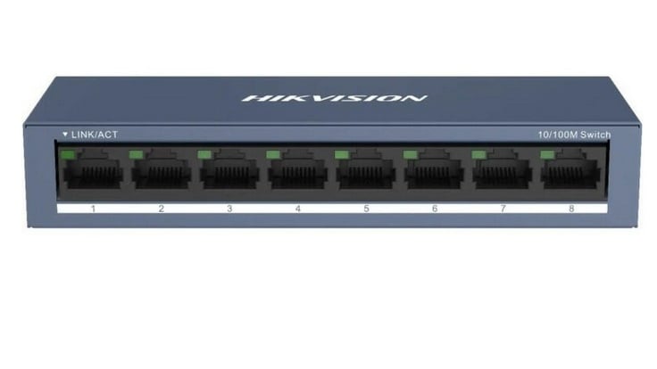 Switch Hikvision 8 Porturi 10/100Mbps