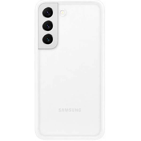 Husă Samsung Galaxy S22 Frame Cover Alb