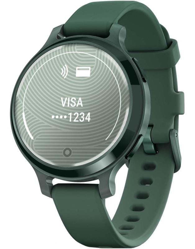 Ceas Garmin Lily 2 Active Jasper Green | Smartwatch Fitness AMOLED - imagine 2