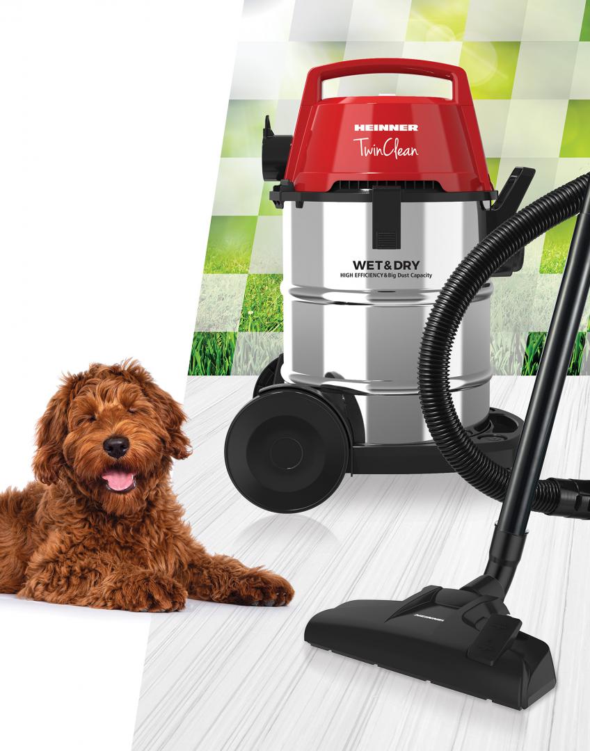 Aspirator Multifunctional Heinner 1400W 21L - Umed/Uscat - imagine 3