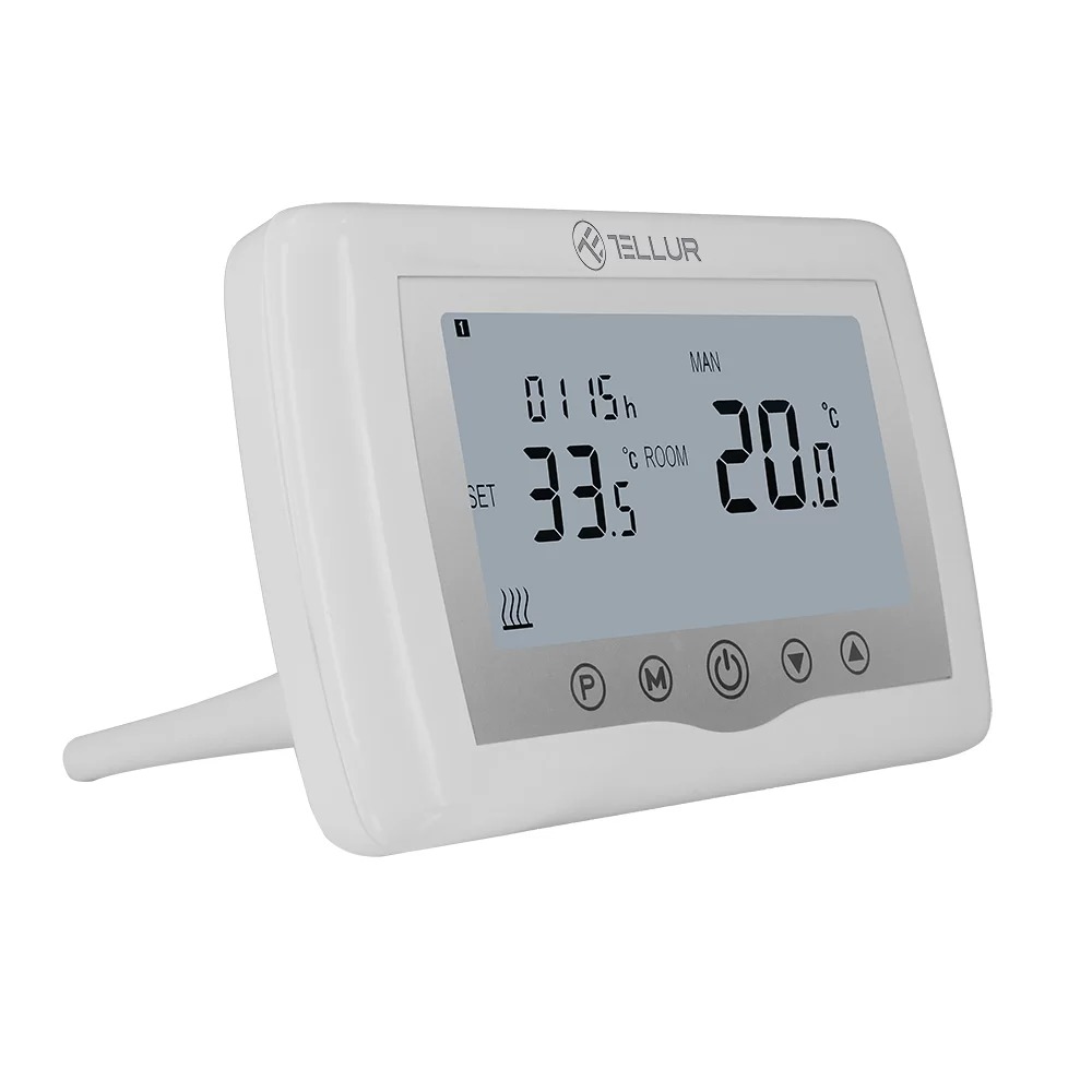 Termostat Wi-Fi Tellur, Control App, LCD 3.7 inch