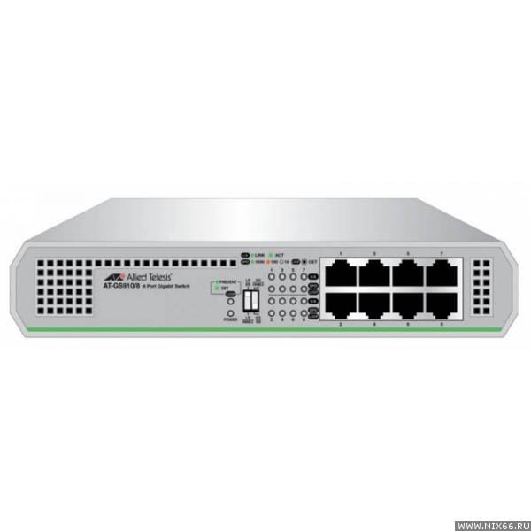 Switch Allied Telesis 910 Gigabit 8 Porturi | 5 Ani Garanție - imagine 2