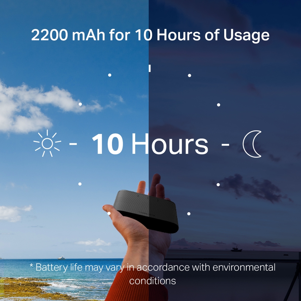 Router Wireless Mercusys MT110 4G LTE, slot SIM, Portabil, 2200mAh - imagine 5