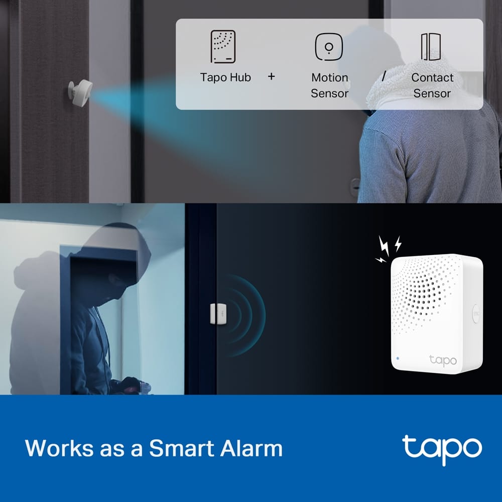 Hub TP-Link Tapo H100 Smart cu difuzor - imagine 9