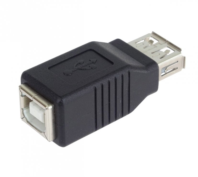 Adaptor USB 2.0-A la USB-B M-M, OEM - imagine 2