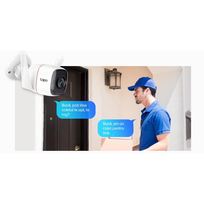 Tapo C310 TP-Link Camera Wireless 3MP Exterior - imagine 19