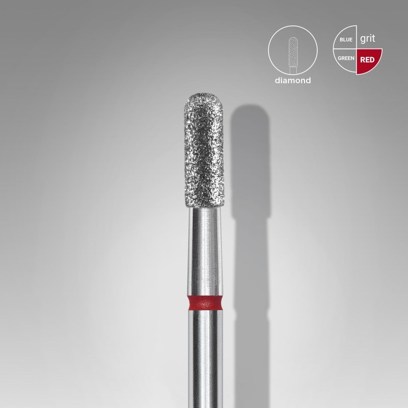 Capăt freză diamant Staleks Expert fină 2.3 mm - 464