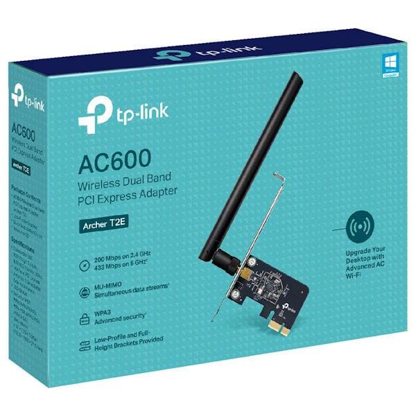 Placă Rețea Wireless TP-Link Archer T2E AC600 Dual-Band WiFi 5 - imagine 3