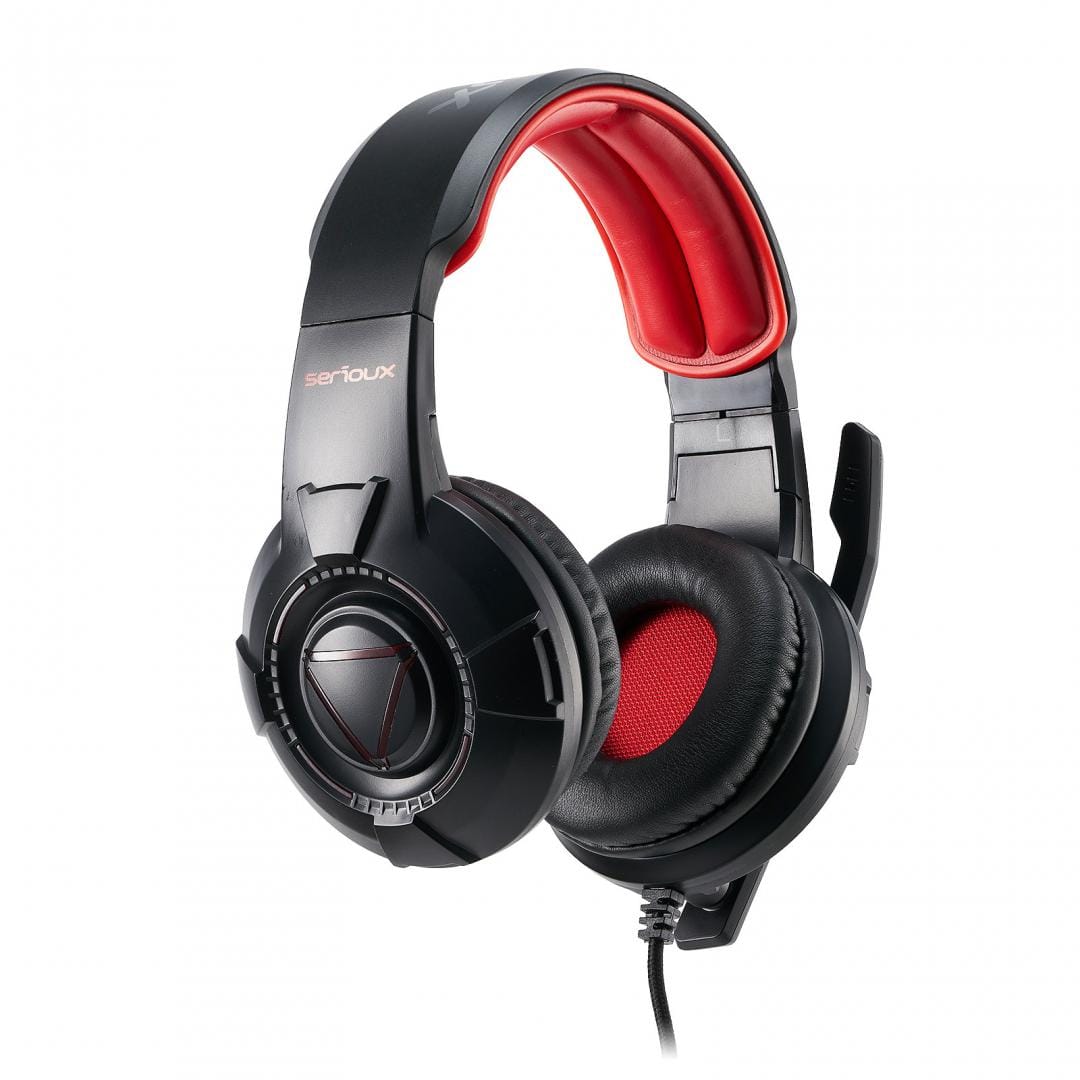 Căști Gaming SERIOUX RUARI cu Microfon - 40mm, Negru - imagine 9