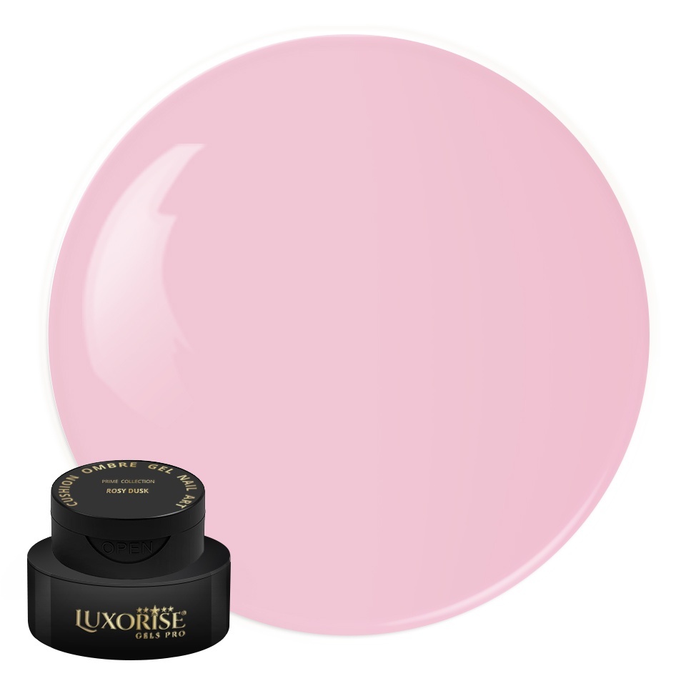 Gel UV Nail Art Babyboomer LUXORISE Cushion Ombre Prime - Rosy Dusk, 2ml
