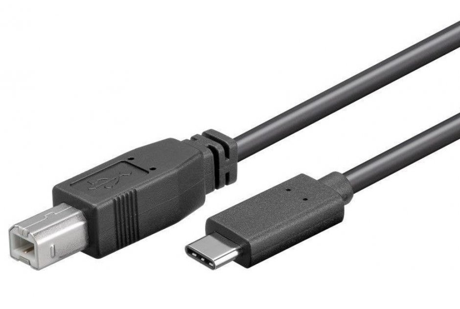 Cablu USB C la USB-B 1m OEM, 480Mbit/s