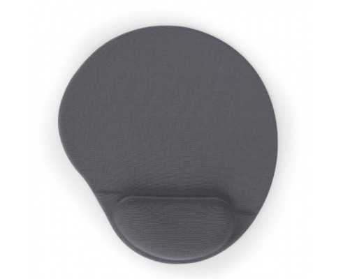 Mousepad Gembird MP-GEL-GR Gri cu Suport Gel Ergonomic - imagine 2