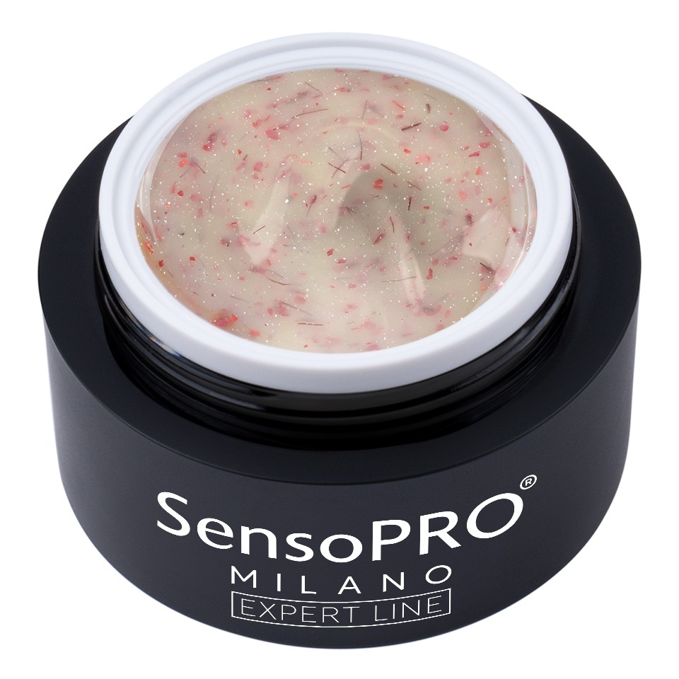 Gel Constructie SensoPRO Milano Petal Muse Poppy Passion 15ml
