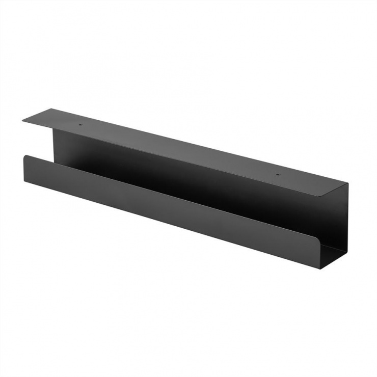 Organizator Cabluri Sub Birou Value, Negru