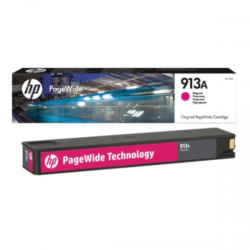 Cartus Cerneala HP PageWide 913A Magenta Original - F6T78AE
