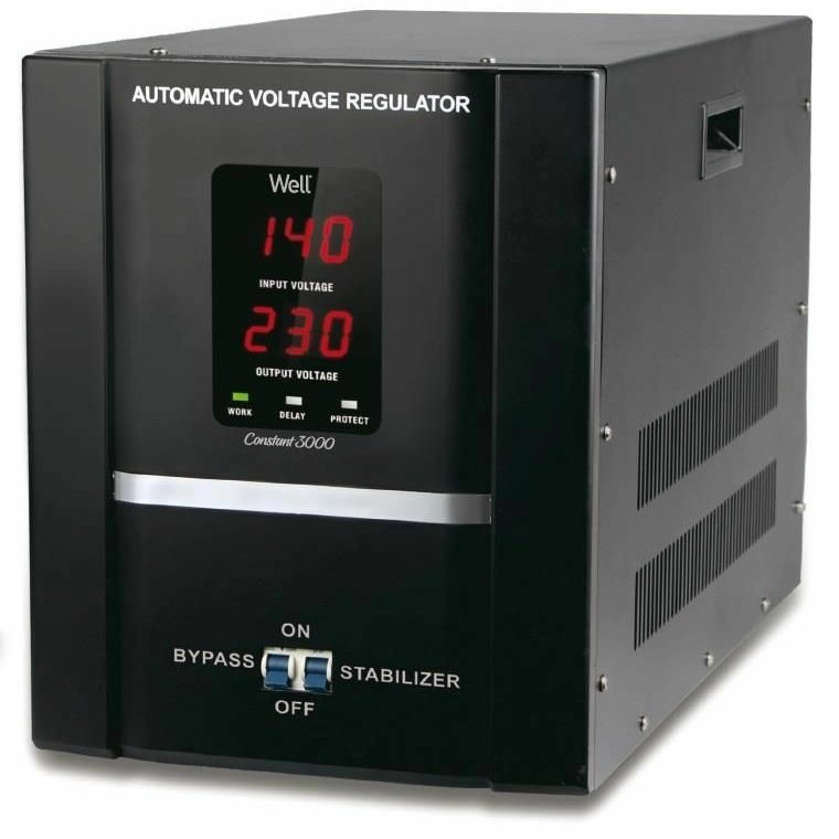Well Constant 3000VA, Stabilizator Tensiune, 1800W