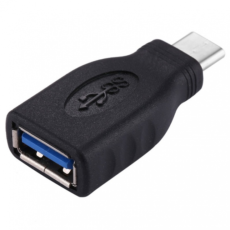 Adaptor Oem USB-C 3.1 la USB-A OTG T-M Negru kur31-11
