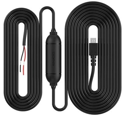 Kit hardwire alimentare camera de bord pentru MINI Pro DDPAI-A_HC22 Hardwire kit, micro USB, 12/24V-5V 1.5A, 3.5 m, mod parcare 24H