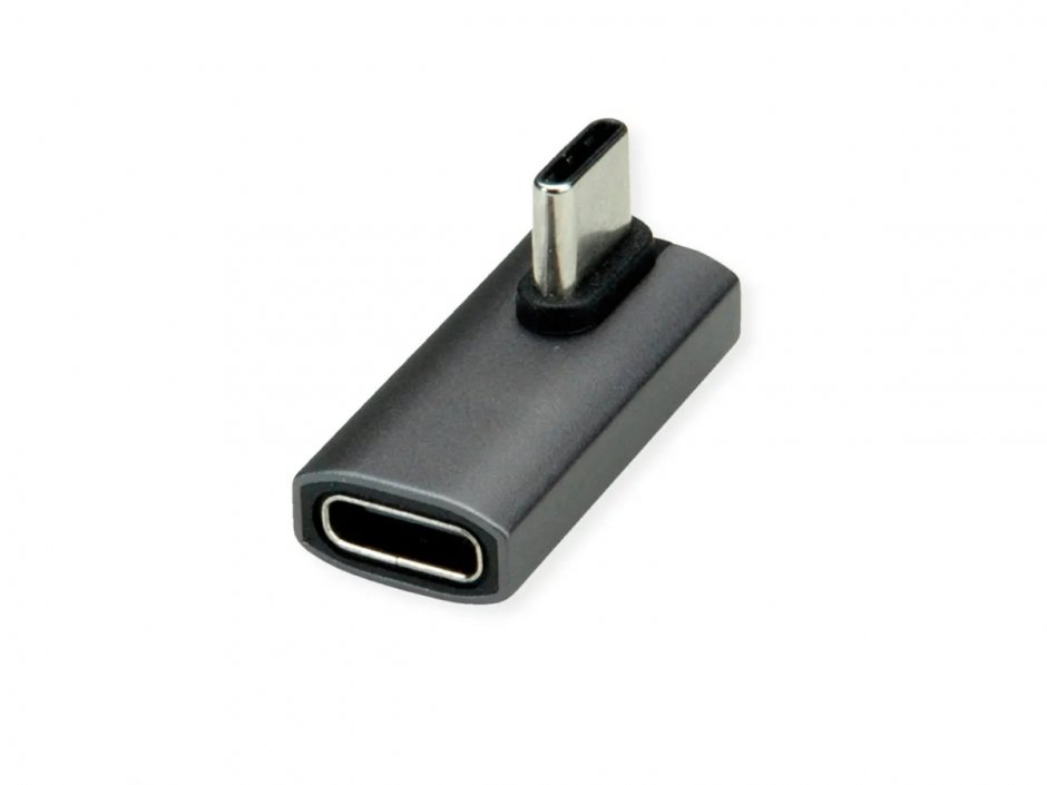 Adaptor USB4 Type-C 90° Roline, 240W