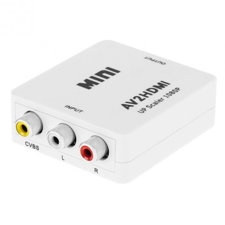 Convertor RCA la HDMI KOM0983 OEM, 1080p