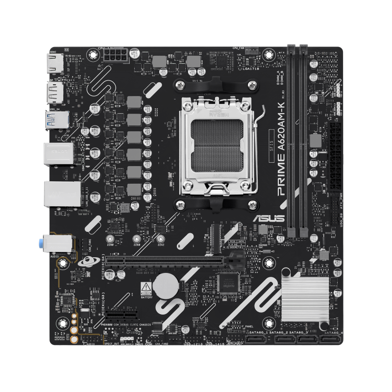 Placă de bază ASUS PRIME A620AM-K AMD AM5 DDR5 micro ATX