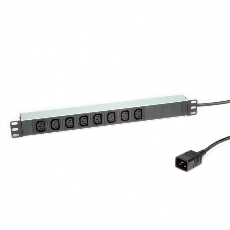 Prelungitor PDU Roline 19" 8xC13 3600W