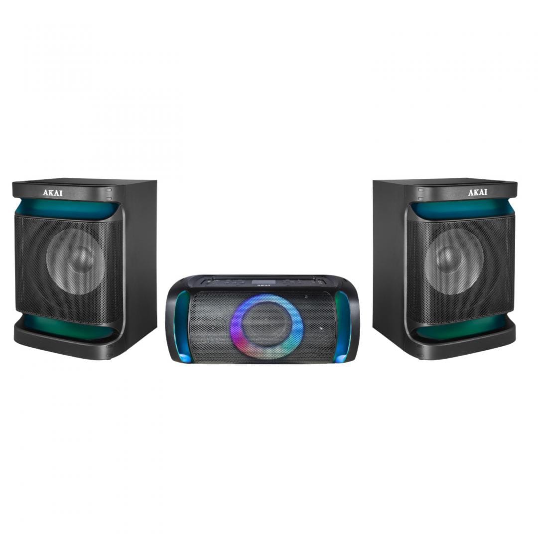 Sistem Audio AKAI Dual Speaker MX5 BT 5.3 200W Negru