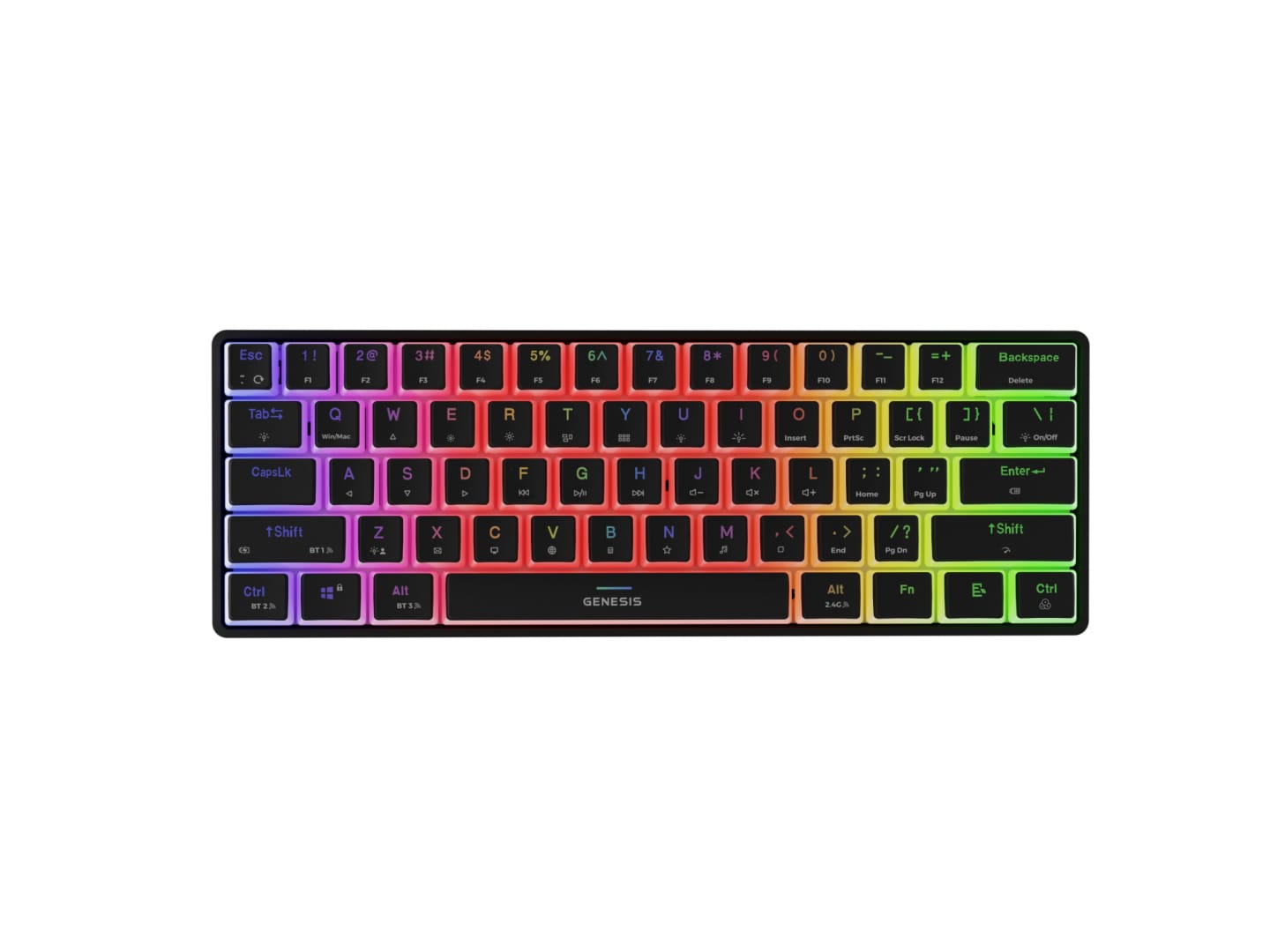 Tastatura Gaming Mecanica Genesis Thor 660 G2 Wireless RGB - imagine 3