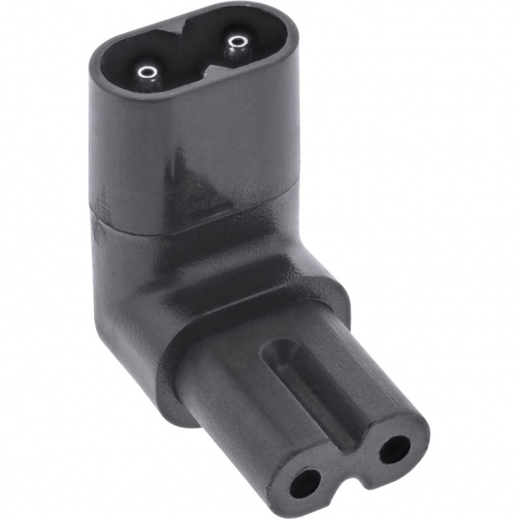 Adaptor IEC C7 la C8 90° InLine 2.5A