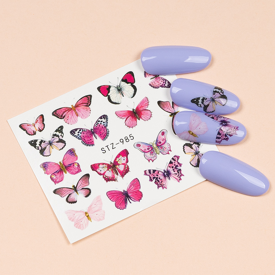 Tatuaj Unghii LUXORise Butterfly STZ-985