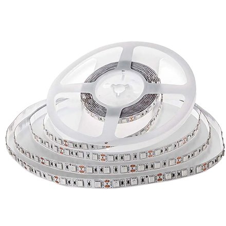 Banda LED V-TAC 5M 3000K, SMD5050, IP20