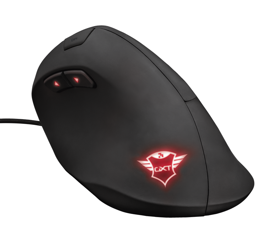 Mouse Gaming Trust GXT 144 REXX 10000 DPI RGB Negru - imagine 4