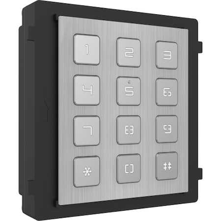 Modul Extensie Videointerfon Hikvision DS-KD-KP/S cu Tastatură - imagine 2