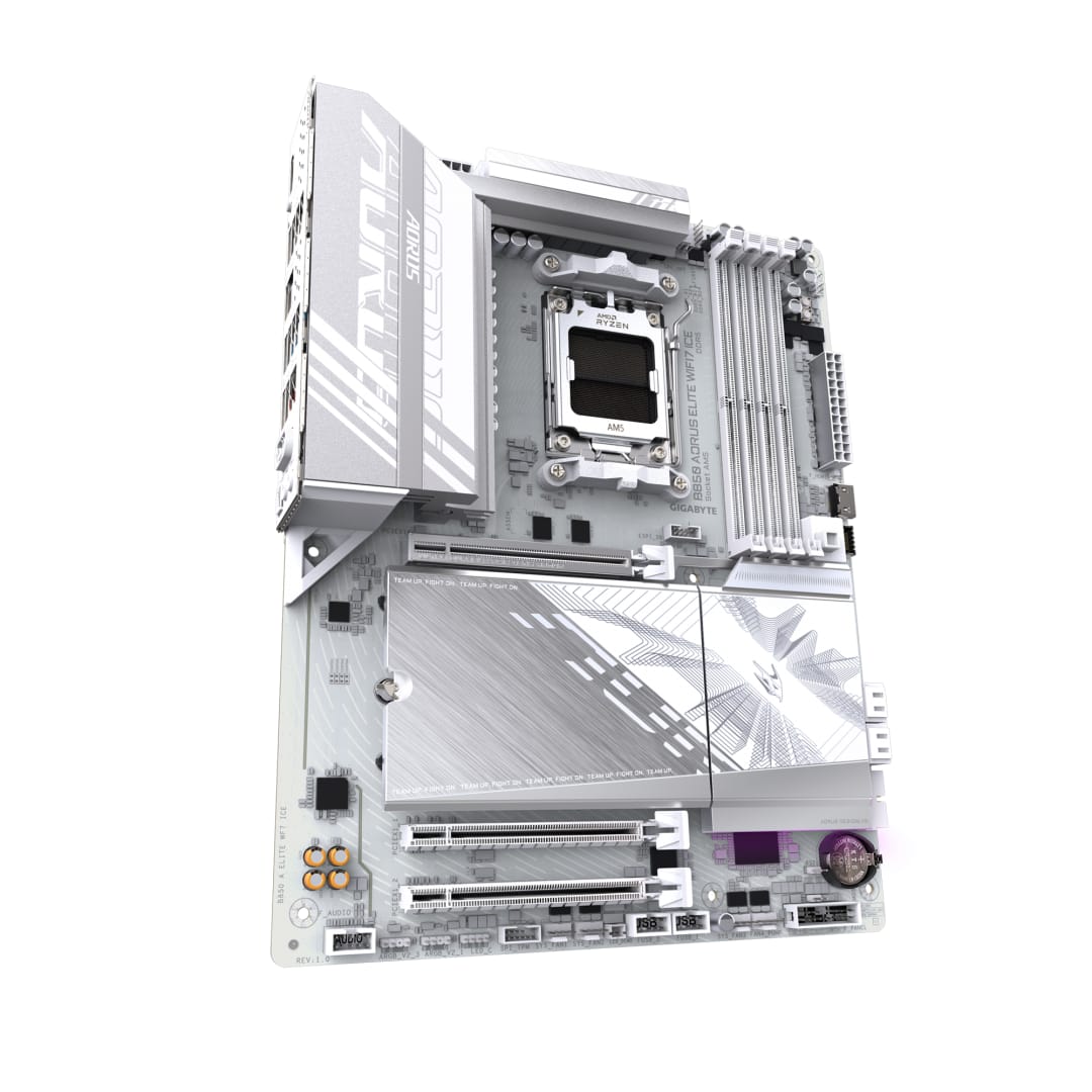 Placă Bază Gigabyte B850 AORUS ELITE WIFI7 ICE AM5 DDR5 - imagine 4