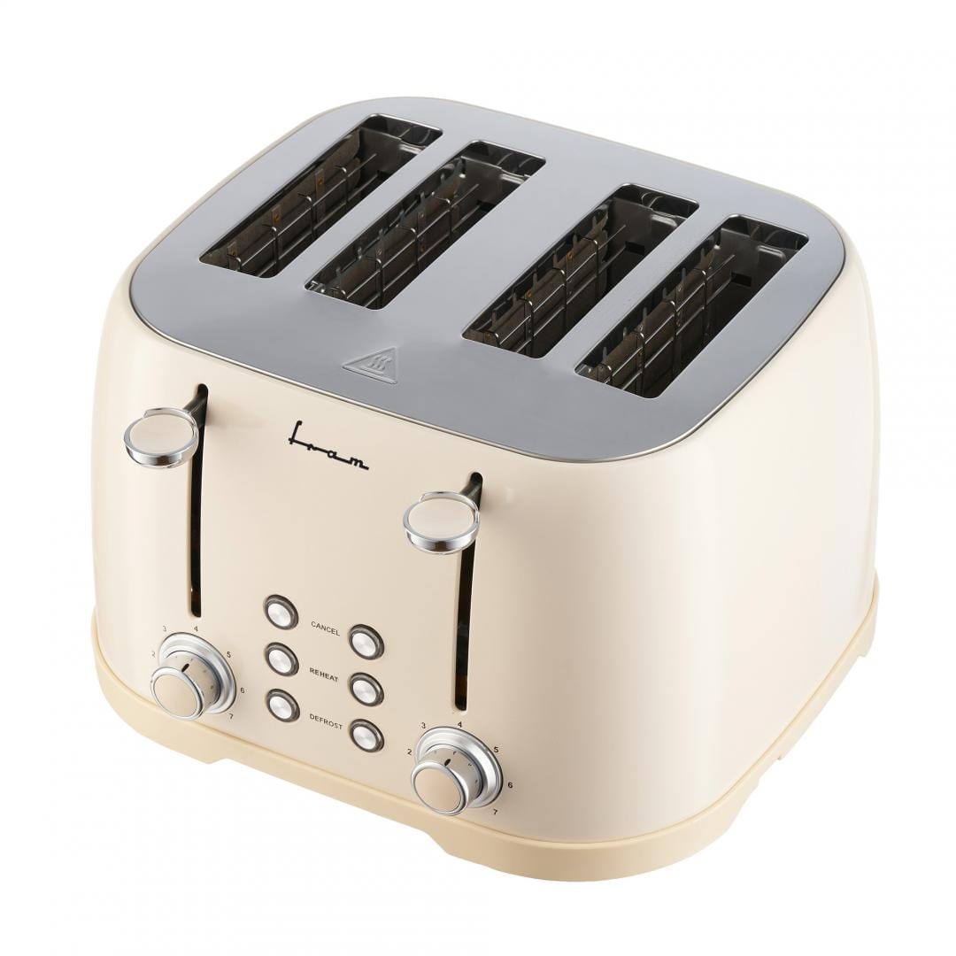 Prajitor de Paine Fram FTP-800CR 4 Felii Crem 1600W - imagine 3