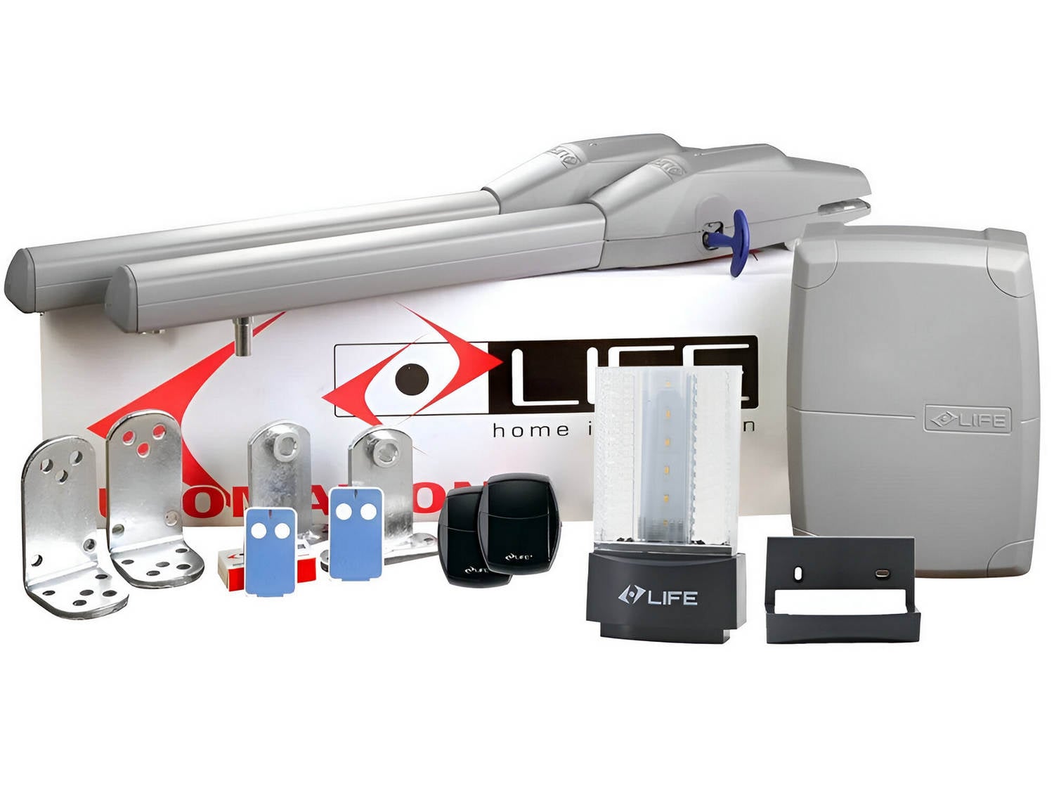 Kit Automatizare Poartă Life OPTIMO2 24 XL - imagine 1