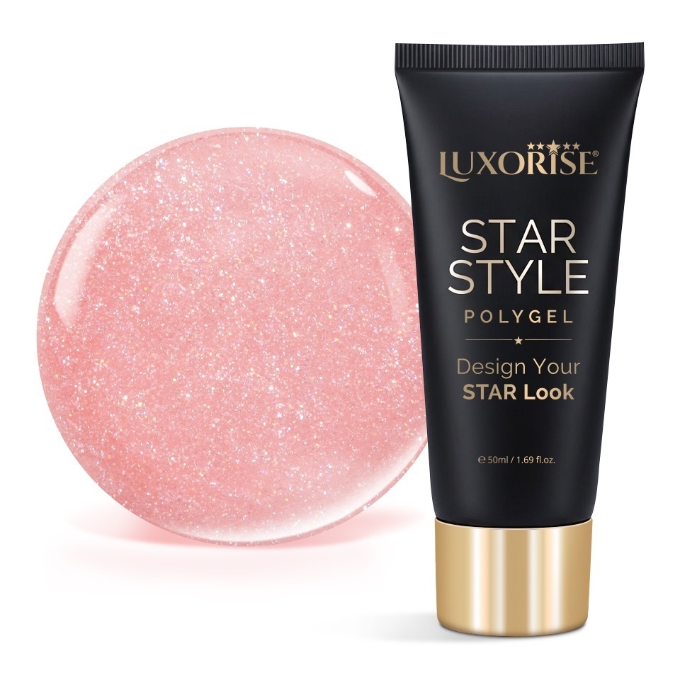 Polygel LUXORISE STAR STYLE - STAR SIGNATURE Collection, VIP Glow, 50ml