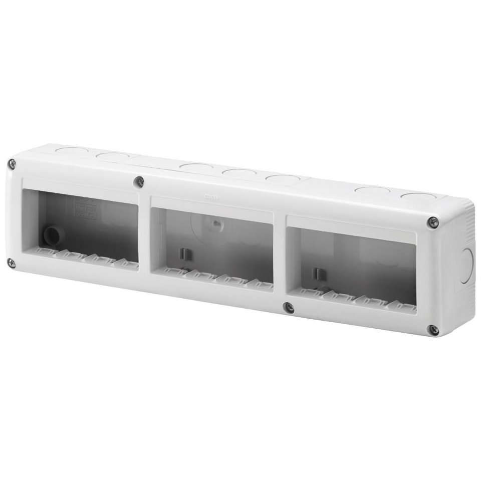 Doză aplicată 12 module IP40 Gewiss GW27007
