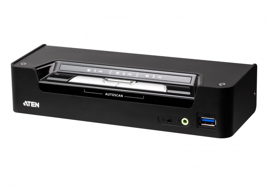 ATEN CS1953 Switch KVMP USB-C, 4K KVM