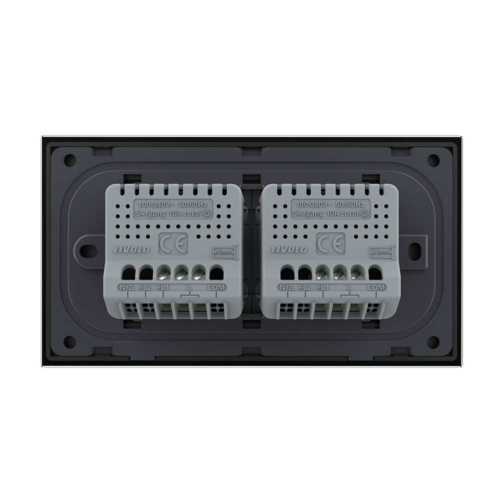 Intrerupator Touch Livolo 4M Sticla - imagine 8