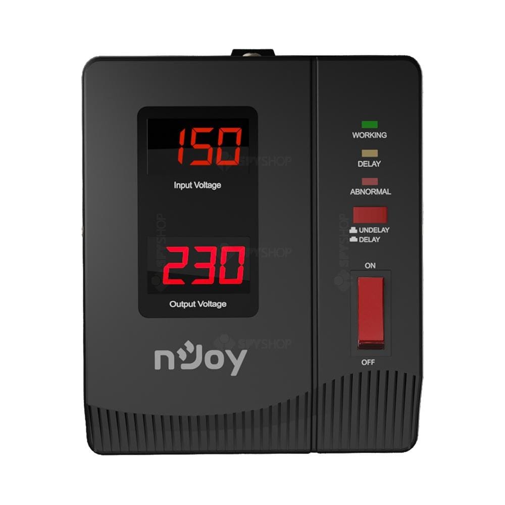 Stabilizator Tensiune nJoy Alvis 1000VA 600W - Protecție Electronice - imagine 4