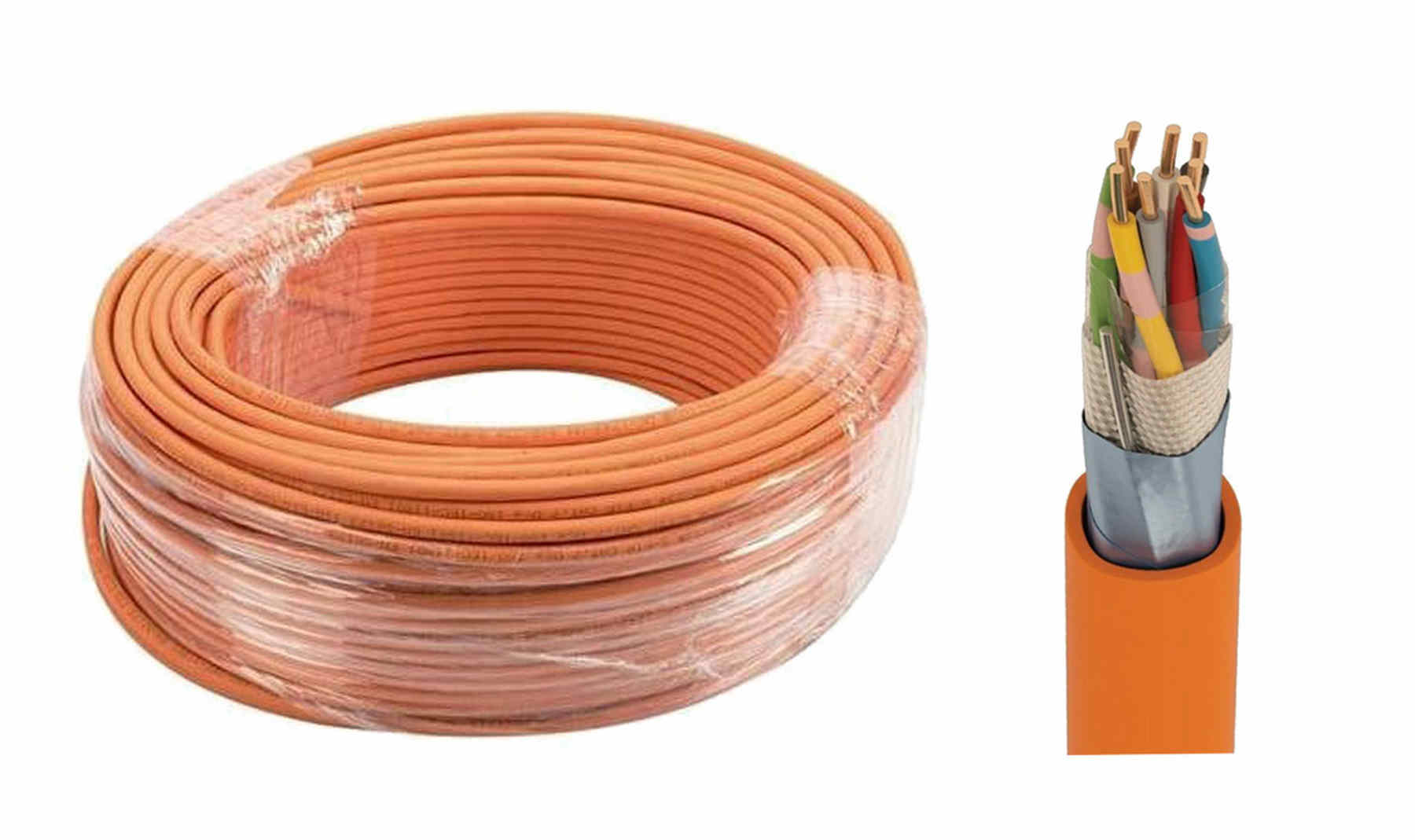 Cablu antiincendiu Etk JE-H 4x2x0.8 - Rezistent fum