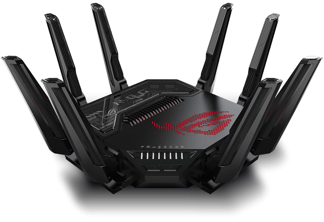 Router Asus ROG Rapture GT-BE98 WiFi 7 Quad-Band Gaming - imagine 6