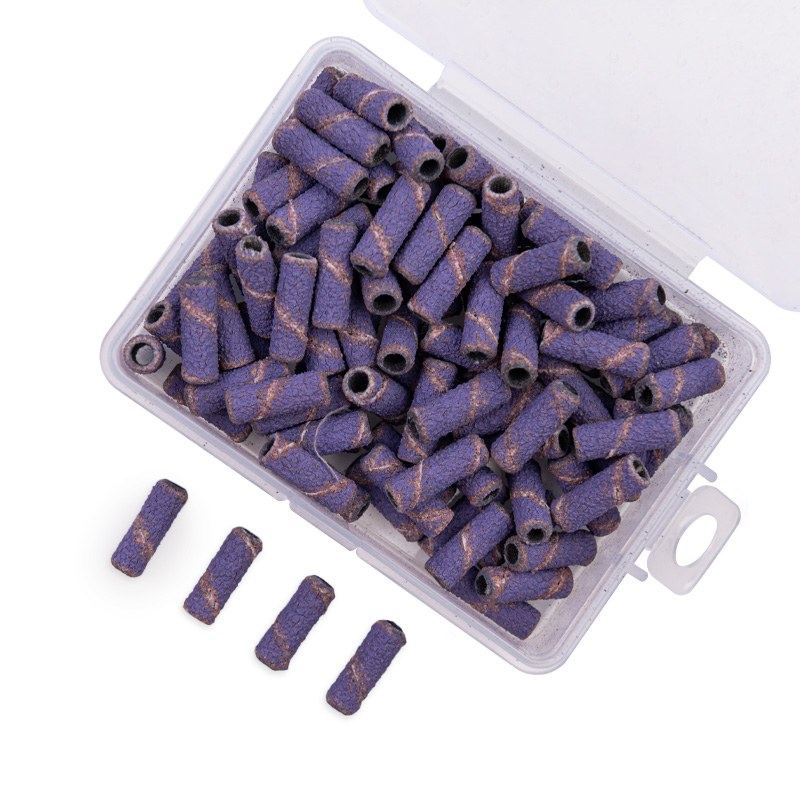 Set 100 Banda Pila Mini 120 Nailshop