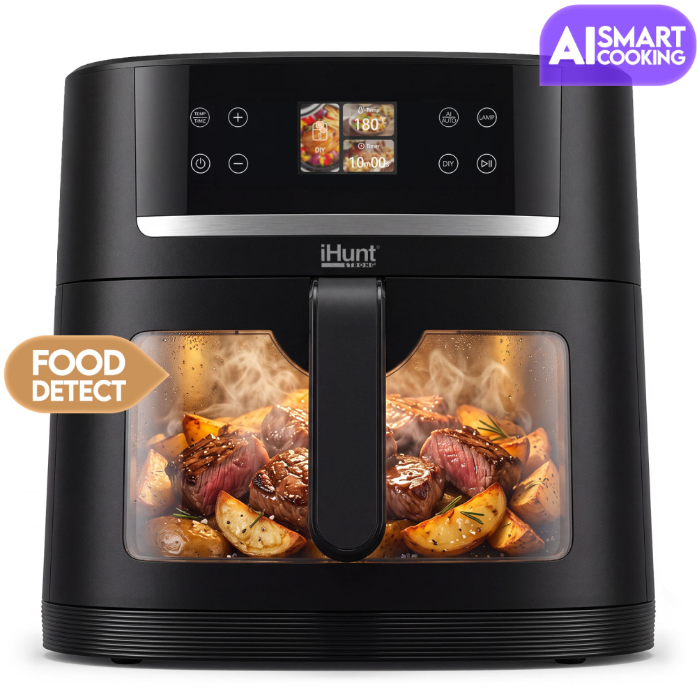 iHunt Bro Air Fryer AI Chef cu Rotisor Inteligent - imagine 2