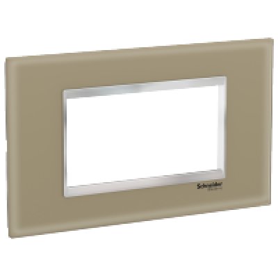 Rama sticla 4M Schneider Easy Styl, maro deschis/crom