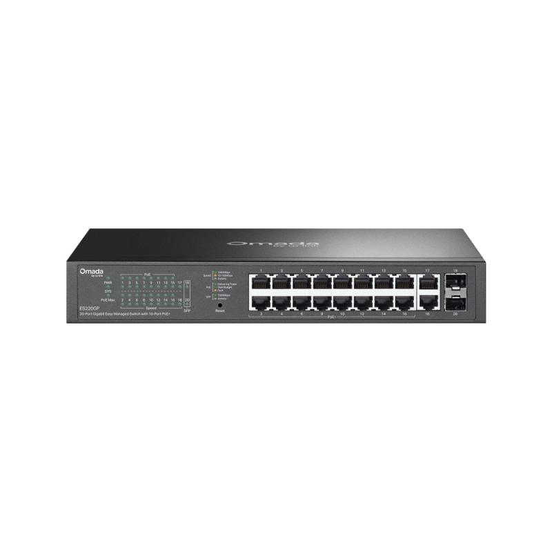 Switch TP-Link Omada ES220GP 20-Porturi PoE+ Gigabit