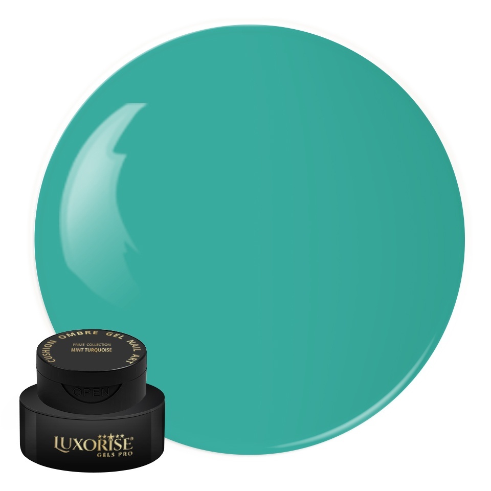 Gel UV Nail Art Babyboomer LUXORISE Cushion Ombre Prime - Mint Turquoise, 2ml
